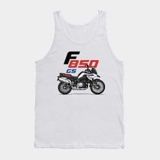 F850 GS - White Tank Top